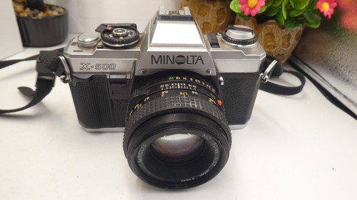 Minolta 500 camera md - x-500, 50mm