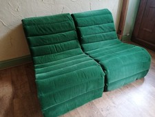 1970s Vintage Habitat Slouch Flop Chairs Green