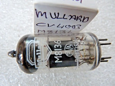 Mullard M8136 CV4003 ECC82 VU Box Anode USED  Amplitrex Test GM%  90 95