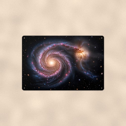 Twin spiral galaxies wall - galaxies,,