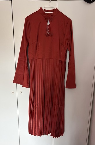 Women designer red dress - designer,