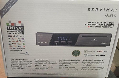 Servimat armis tnt - 3, sat