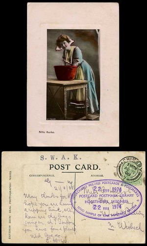 Edwardian actress miss billy - edwardian,