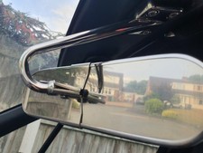 K. G. Works Mazda MX5 Mk1 interior rear view mirror stainless steel  Rare JDM