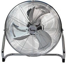 Metal floor fan high - metal,
