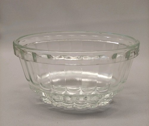 Vintage glass jelly blancmange - vintage,