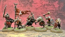 Pro Quality Ready Hand Painted 6 Clanrats The Skaven Army AOS * Ready To Ship!!!