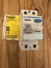 Hager 40A 30MA CDC240U 2