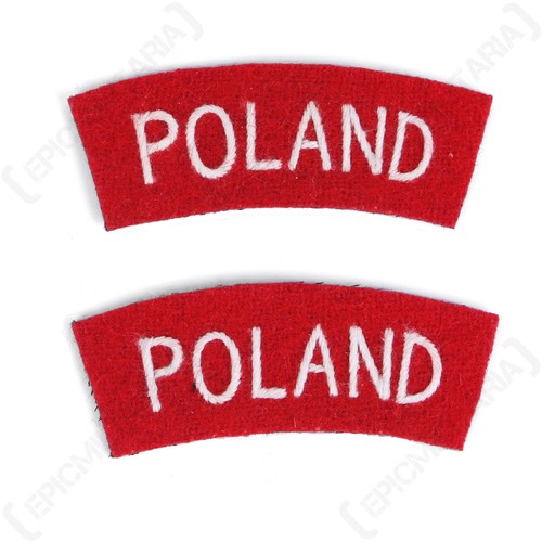 Poland shoulder titles - poland,