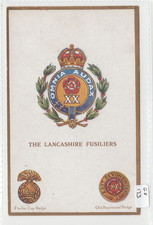Gale & Polden Military Badges  The Lancashire Fusiliers  # 173