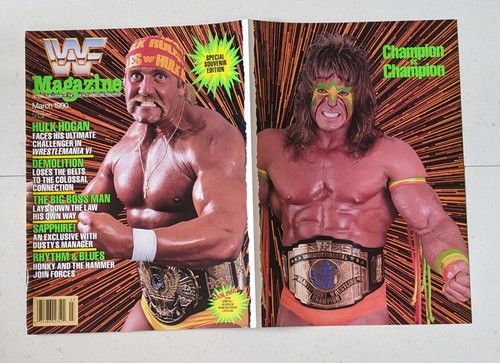 Wwf wwe magazine march 1990 - march,