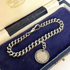 Antique 925 Silver Albertina