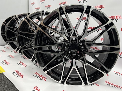 Inch bmw black machined - 22",