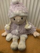 Tesco Chilly & Friends Emily Rag Doll   Christmas Plush Toy Retired 2004