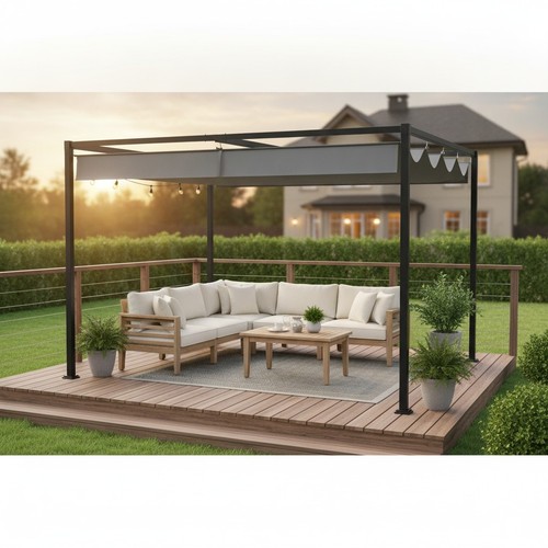 3x4m steel pergola - pergola, with