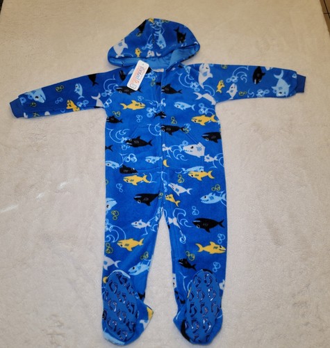 Nwt footed pajamas - footed, shark