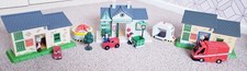 Postman Pat Playset. Greendale Post Office/Train Station Plus Figures Etc