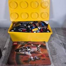 LEGO Yellow Storage Brick Box – 8-Stud Stackable Tub Container & 2kg lego