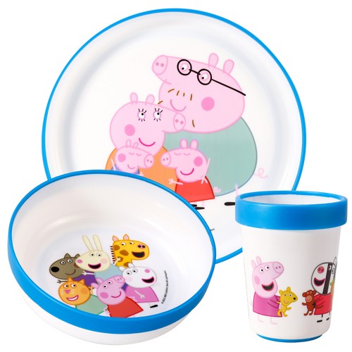 Peppa pig 3pcs bicolor kids - 3pcs,