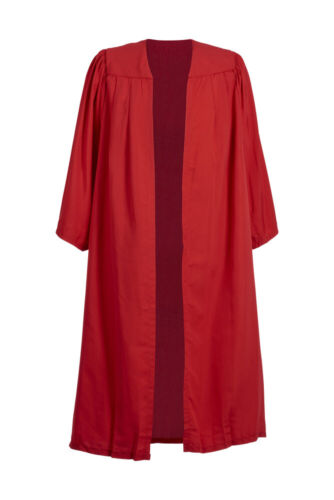 Choir robe red gown mens - choir,