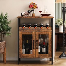 Rustic Sideboard Bar Cabinet