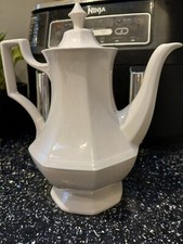 JOHNSON BROTHERS HERITAGE WHITE COFFEE POT