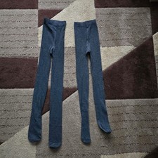 Dark Grey Cotton Tights Kids