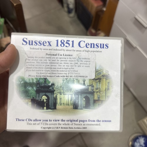 Sussex 1851 census - ,