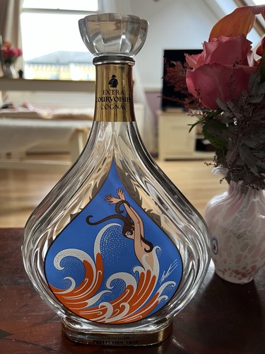 Empty cognac decanter - empty,