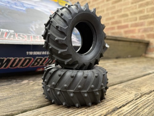 Tamiya knobbly tyres x 2 - tyres,