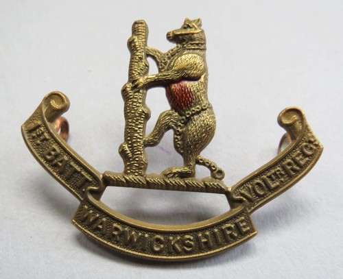 Military brass badge 1st - ,