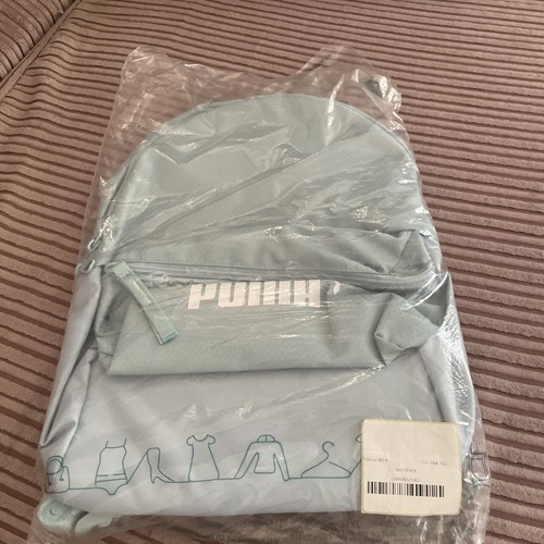 Girls puma bag blue backpack - bag,