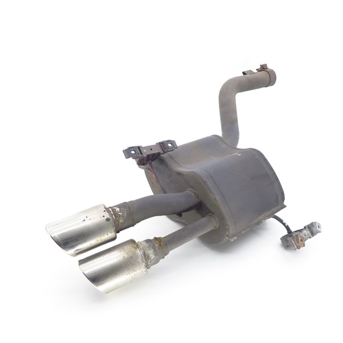 Rear exhaust silencer - rear,