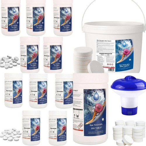 Chlorine tablet hot tub - tub, pool