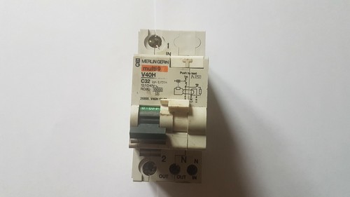 Merlin gerin type 32a - c, rcbo