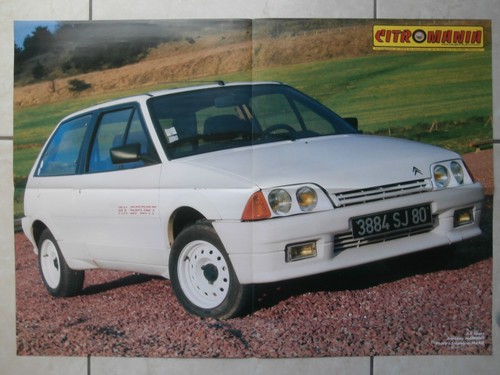 Poster citroen sport - ax, /