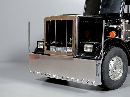 Aluminum front bumper cross - front,