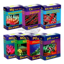 SALIFERT TEST KIT SET MARINE REEF SALTWATER CORAL AQUARIUM FISH TANK FULL SET