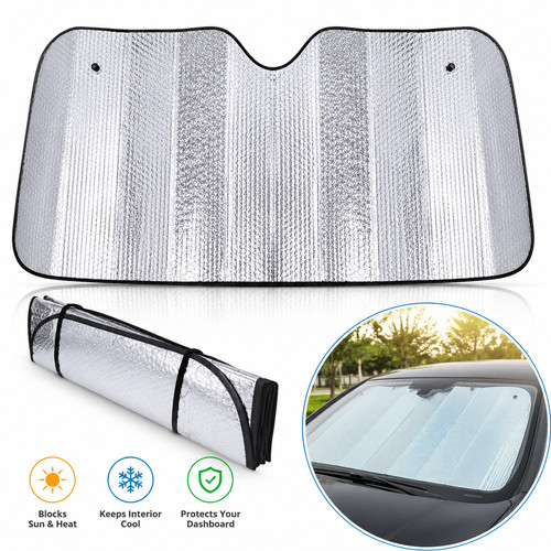 Large windscreen sun shade car - windscreen,