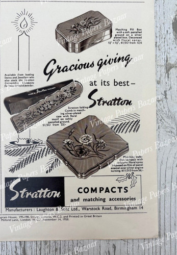 Stratton compacts xmas gifts - stratton,