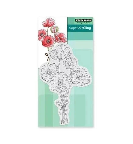 Penny black cling rubber - penny,