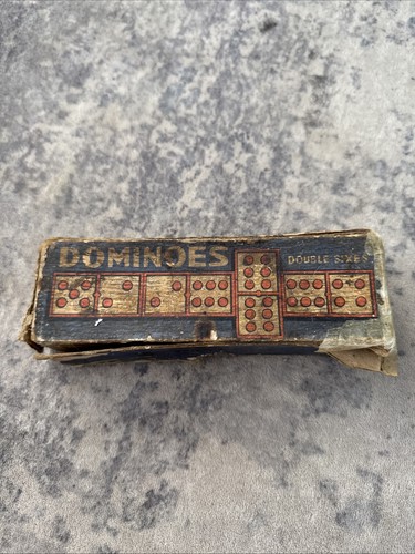 Antique dominoe set - antique,