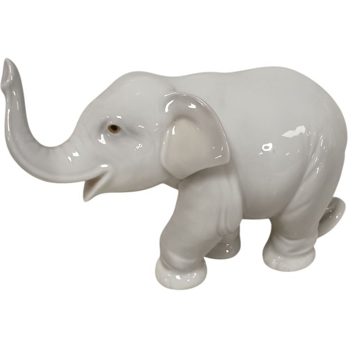 Lladro porcelain elephant - lladro,