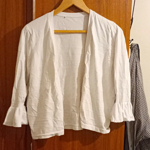 Matalan white knit open - knit, front