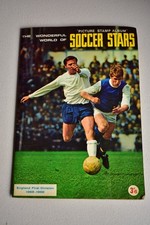 THE WONDERFULL WORLD OF SOCCER STARS PICTURE STAMP ALBUM 1968/1969