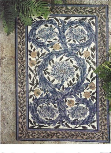 African marigold rug beth - african,