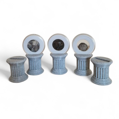 Metal detecting coin capsule - metal,