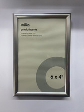 8x SILVER PLASTIC PICTURE