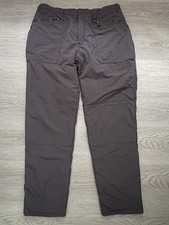 Rohan Winter Stretch Bags Mens Dark Grey Hiking Walking Trousers Waist 40 Leg 30