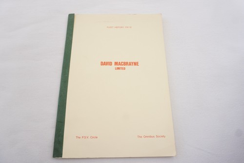 David macbrayne limited bus - david,